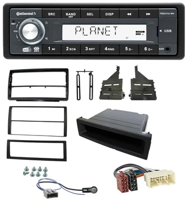 Continental MP3 AUX USB DAB 1DIN Autoradio für Nissan Altima (L31, 2005-2006) - Bild 1 von 4
