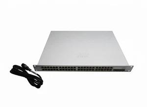 Interruptor de 48 puertos administrado PoE 1U 1U Cisco MS225-48FP-HW ¡SIN RECLAMAR ¡Garantía de 90 días! - Imagen 1 de 6