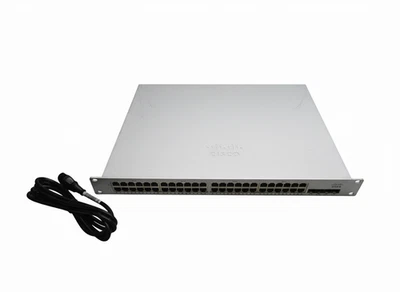 UNCLAIMED Cisco MS225-48FP-HW 48-Port Switch Managed PoE 1U 90 Day Warranty! - Image 1 of 4