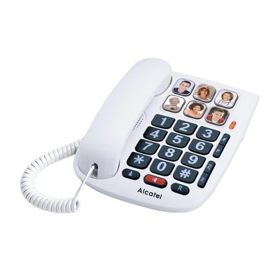 ALCATEL PHONES Alcatel Temporis TMAX 10 Seniorentelefon mit großen Bild Tasten HAC Hearing Aid