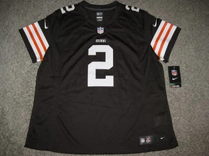 Johnny Manziel Cleveland Browns 2015 Women's XL Nike Limited Jersey - Picture 1 of 5