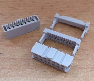 10 x IDC Cable Mounting Socket Connector with strain relief  14 to 50 way  Z1061 - Image 1 of 2