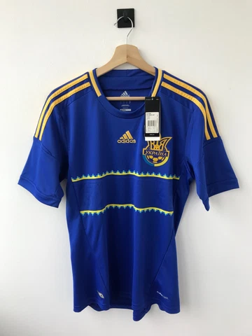 UKRAINE NATIONAL TEAM 2012 AWAY SHIRT FOOTBALL SOCCER JERSEY CAMISETA ADIDAS Cover
