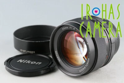 Voigtlander Nokton 58mm F/1.4 SL Lens for Nikon F Mount #56624 E5 - Image 1 of 4