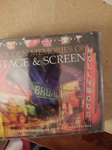 Reader’s Digest Music - Golden Memories of Stage & Screen - 4 CD Set - New - Picture 1 of 2