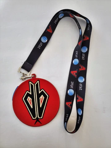 Arizona Diamondbacks Collector Patch & AT&T Lanyard MLB 2011 Dbacks SGA db Logo Cover