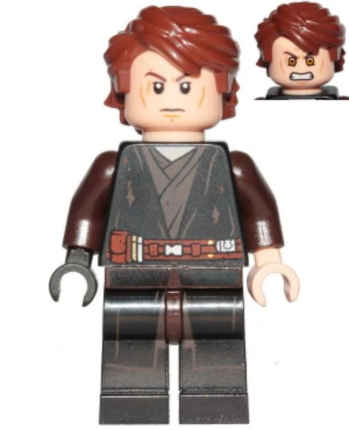 LEGO® Minifig sw1083 - Anakin Skywalker (Dirt Stains) - Image 1 of 1