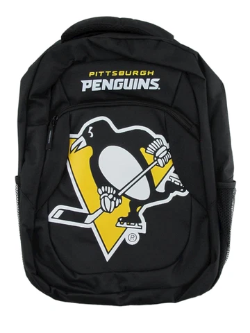 Pittsburgh Penguins NEW Arena Exclusive Padded Laptop School Travel Backpack Bag Cover