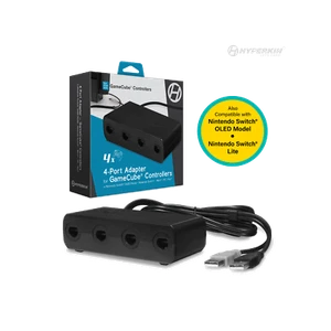 Adaptador de controlador Hyperkin de 4 puertos para GameCube a Switch/Wii U/PC/Mac - Imagen 1 de 4
