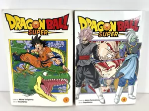 Dragon Ball Super, vol. 1 e vol. 4 libri tascabili di Toriyama, Akira - MOLTO BUONI - Foto 1 di 9
