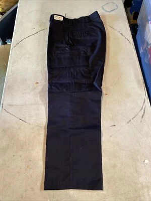 VF IMAGEWEAR Spandex Waist Unisex Uniform Navy Cargo Pants Size 33r X 30 TA2307 - Image 1 of 4