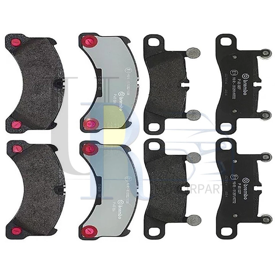 Juego de 2 pastillas de freno de disco delanteras traseras Brembo para Porsche Cayenne 2011 2012 2013 Foto 1 de 1