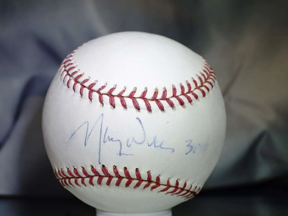 Maury Wills Psa/dna Signed National League Baseball  Authenticated Autograph - Image 1 of 1