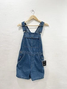 Riveted By Lee Denim Vintage Overall Shorts Size S - Picture 1 of 5