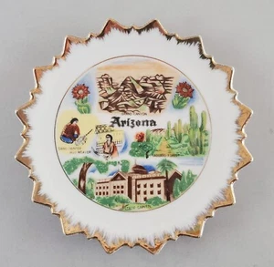 Vintage Arizona Souvenir Plate 6" Made in Japan - Picture 1 of 9