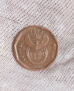 2012 South Africa 10 Cents; Circulated; - Picture 1 of 2