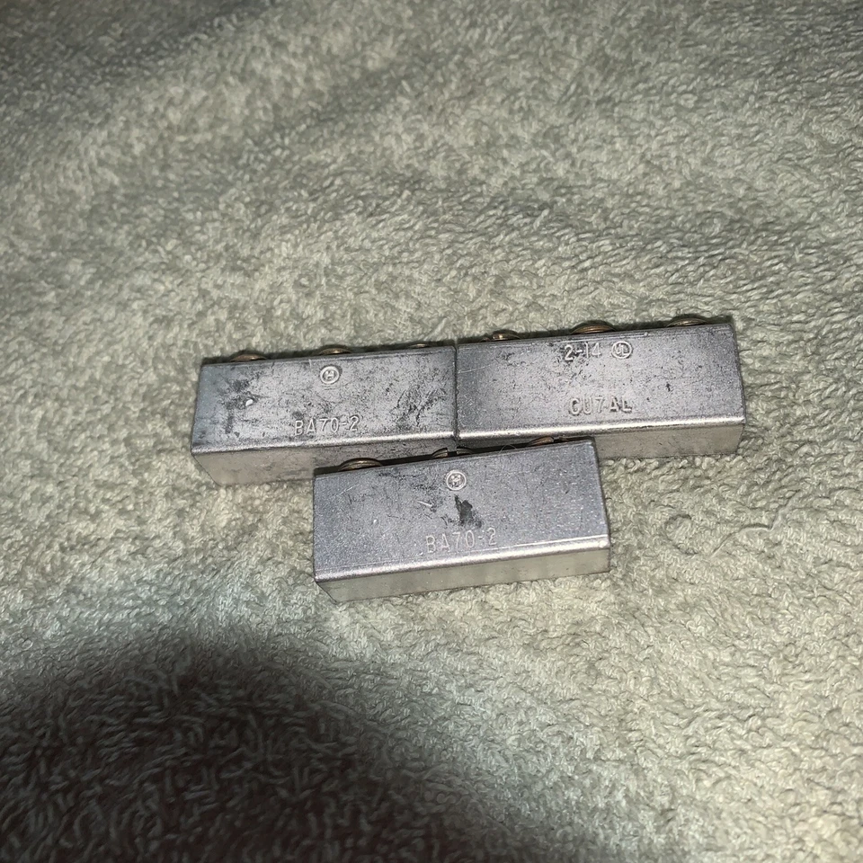 3-Aluminum Wire Connector/Terminal 3-Port BA70-2/CU7AL FREE SHIPPING USA - Image 1 of 4