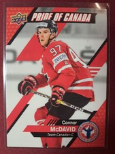 2021 Connor McDavid Upper Deck National Hockey Card Day #CAN-6 Edmonton Oilers