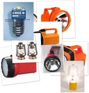 Cree Universal Polarity 360 Lumen E10 5W LED bulb Replacement 4-Cell 6V Lantern - Picture 1 of 7