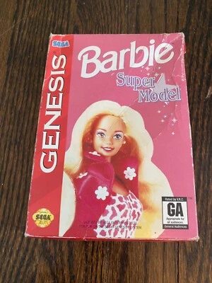 Супермодель Barbie (Sega Genesis, 1993) с чехлом и руководством - Изображение 1 из 4