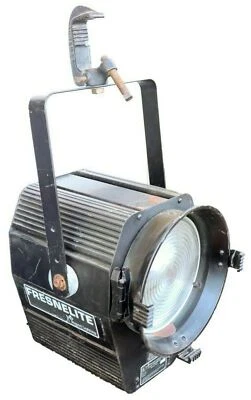 Strand Fresnelite Model 3480 8" 2kw Spot Light With C-Clamp & Twist Lock Plug - Image 1 of 4