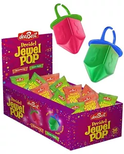 Dreidel Jewel Pop Ringform Chanukka Bonbons 36 Stück einzeln verpackt koscher - Bild 1 von 8