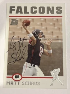 MATT SCHAUB 2004 ROOKIE IP RC AUTO AUTOGRAPH - Picture 1 of 1