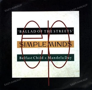 Simple Minds - Ballad Of The Streets 7in (VG+/VG+) ' - Picture 1 of 1