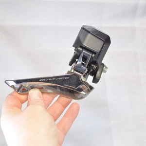 NEAR MINT Shimano Dura Ace Di2 9100 FD-R9150 11Sp Front Derailleur Braze-on - Picture 1 of 7