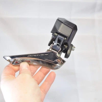 NEAR MINT Shimano Dura Ace Di2 9100 FD-R9150 11Sp Front Derailleur Braze-on - Image 1 of 4
