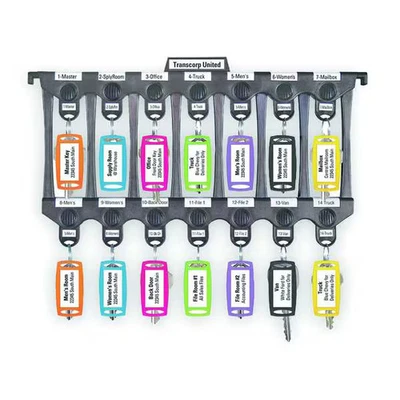 Lucky Line File-A-Key, размер буквы, 14 ключей 60800 Lucky Line 60800 085721608001 - Изображение 1 из 3