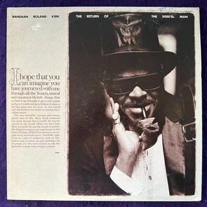 RAHSAAN ROLAND KIRK Return of the 5000lb Man LP '76 WARNER BROS Jazz TESTED EX - Picture 1 of 6