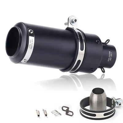 Puntas traseras de tubo silenciador de escape universal de 51 mm para Honda Yamaha Suzuki Foto 1 de 4