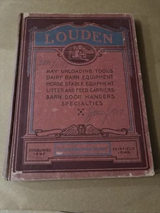 1917 Louden equipment Book - Imagen 1 de 8
