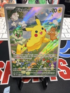 Pokémon TCG Pikachu SVP088 Black Star Promo Paldea Adventure Chest - Bild 1 von 6
