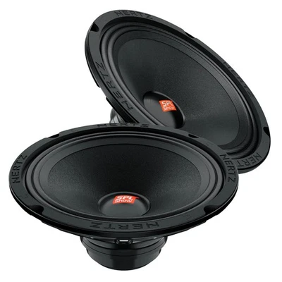 HERTZ SV-200-NEO 8" SPL Midrange Speakers Pair Neodymium Waterproof 4-Ohm - Image 1 of 4
