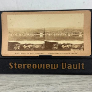 Molde Norway Stereoview John Anderson Publishing Co. Chicago - Imagen 1 de 2