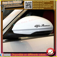 lot de 2 stickers autocollant alfa romeo stickers giulietta 147 33 gtv