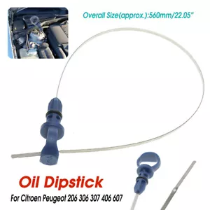 Jauge niveau d'huile pour Peugeot 206 306 307 406 607 Citroen C5 2.0 HDi 1174.61 - Imagen 1 de 7