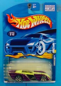 C311 HOT WHEELS 2001 COLLECTOR #212 SHREDSTER NEW ON CARD