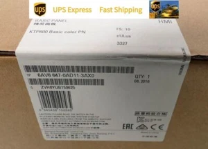 6AV6 647-0AD11-3AX0 SIEMENS KTP600 6AV6647-0AD11-3AX0 New UPS Expedited Shipping - Picture 1 of 3