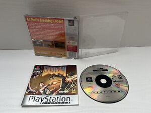 Doom - PlayStation 1 - Platinum Edition W/Manual Missing Cover - Cert 15