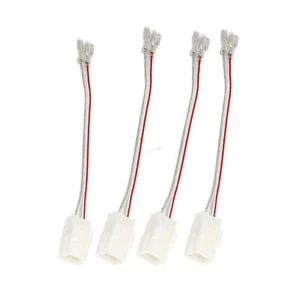 4x Adaptadores de arnés de cables para altavoces de puerta de repuesto para Dodge Avenger 2007-2014 - Imagen 1 de 6