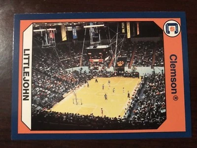 1990 Clemson Tigers Collegiate Collection #135 - "Littlejohn Coliseum" - Basketb - Image 1 of 2