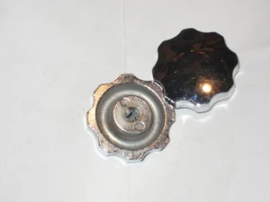 pr packard hudson kaiser frazer radio knobs 1950 1951 1952 1953 1954 chrome nice - Picture 1 of 4