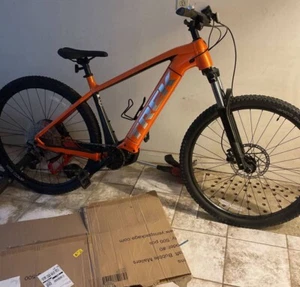 2020 Trek Powerfly 4 Gen 3 With SpeedBox Speed Derestrictions Orange Color - Picture 1 of 4