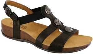 Scarpe da donna SAS Clover Space Nero 6,5 larghe di zecca nuove in scatola salva grandi - Foto 1 di 6