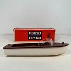 Lionel Trains 6801-60 O Scale Vintage Post War Brown & White Plastic Boat in Box