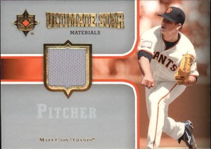 2007 Ultimate Collection Ultimate Star Materials #MA Matt Cain