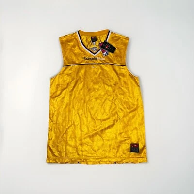 Vintage Nike Los Angeles Lakers High Post Top Jersey Mens L Made In Korea NEW - Image 1 of 4